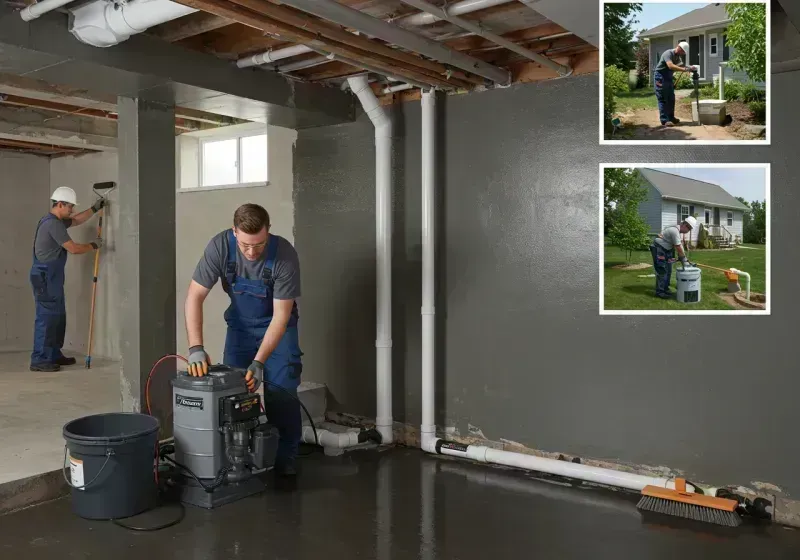 Basement Waterproofing and Flood Prevention process in Langston, OK